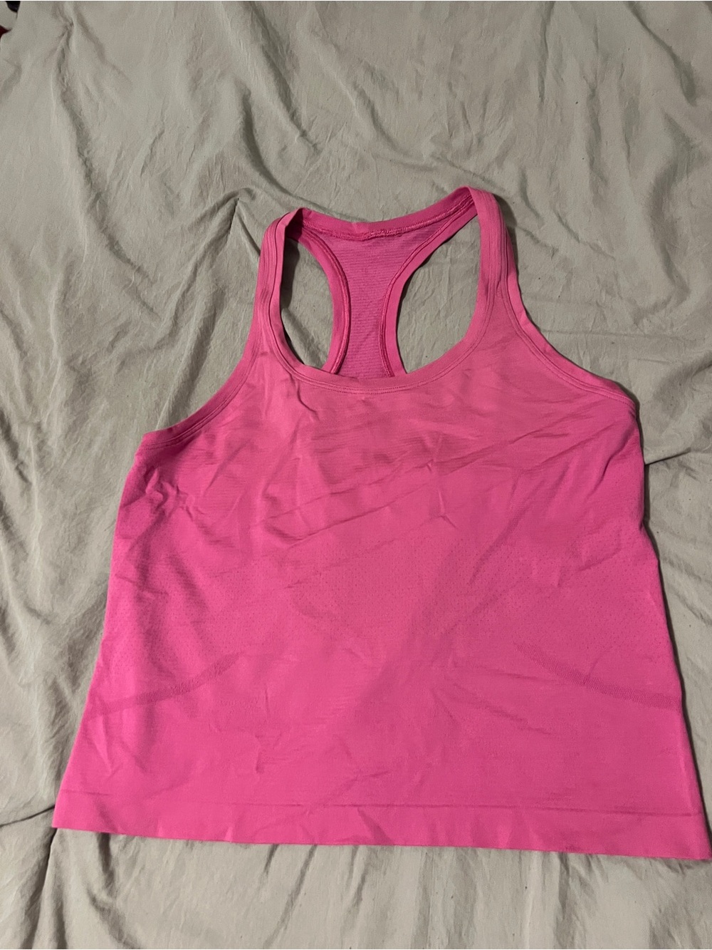 Lululemon Pink Racerback Tank Top - Women, Size 8